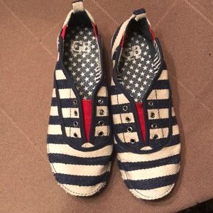 Red White and Blue Gianni Bini Shoes